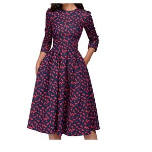 Simple Flavor women’s Floral Dress with Pockets